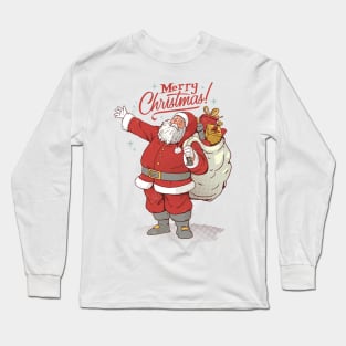 Merry Christmas Santa Long Sleeve T-Shirt